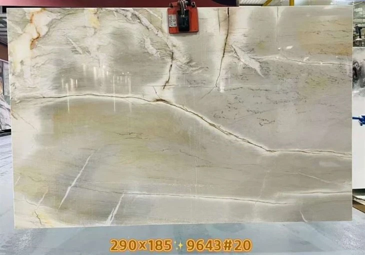 Grey Quartzite with Yellow Veins Tiles