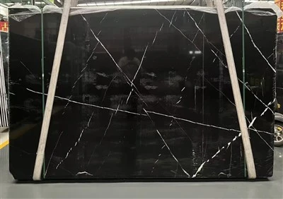 Tấm đá cẩm thạch Nero Marquina Trung Quốc