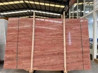 Tấm Travertine đỏ Iran